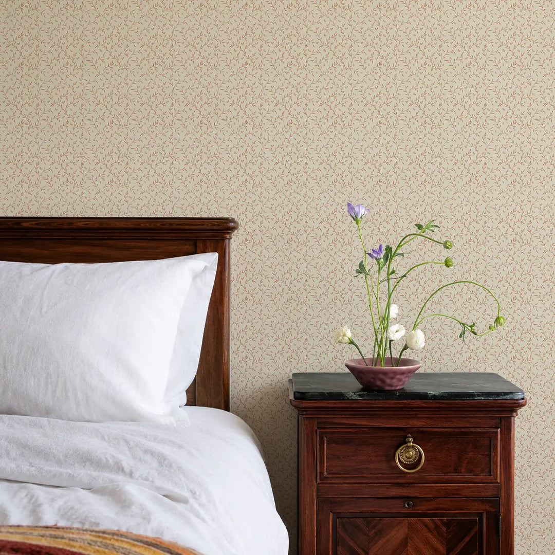 Tideline - Terracotta Wallpaper