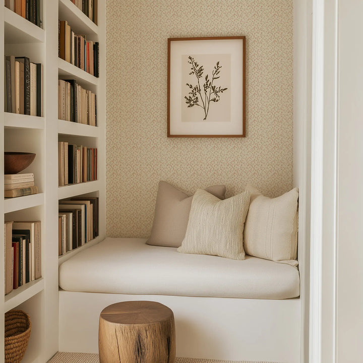 Tideline - Terracotta Wallpaper
