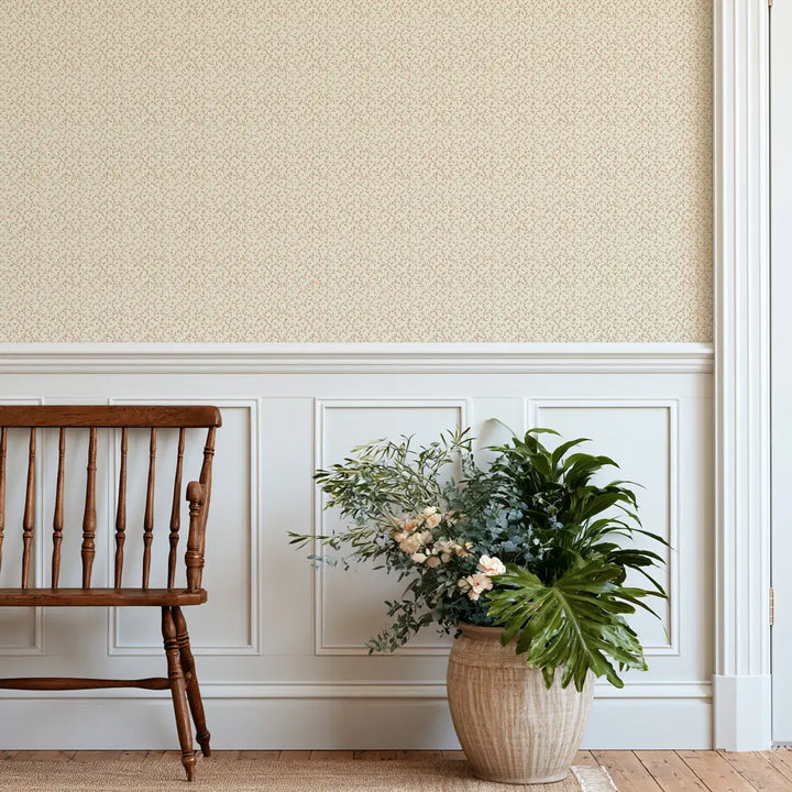 Tideline - Terracotta Wallpaper