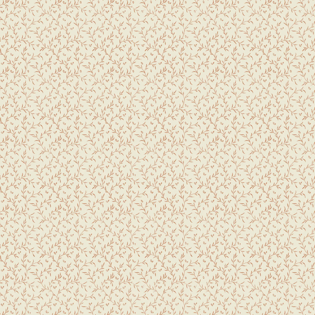 Tideline - Terracotta Wallpaper