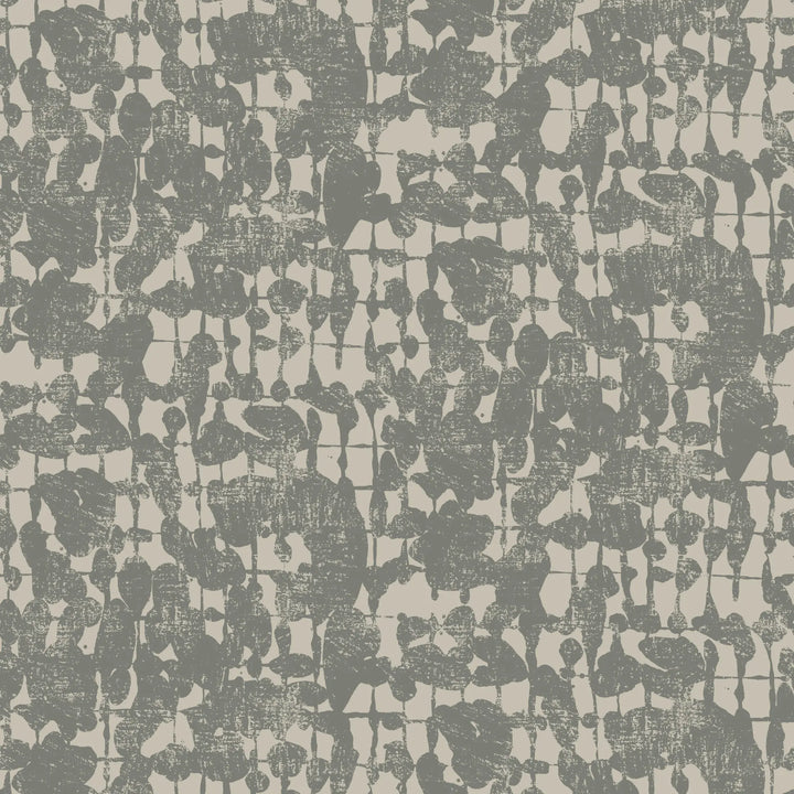 Broken Weave - Faded Green Gray Wallpaper