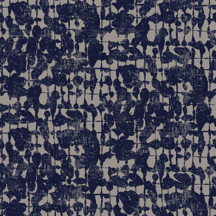Broken Weave - Midnight Blue Wallpaper