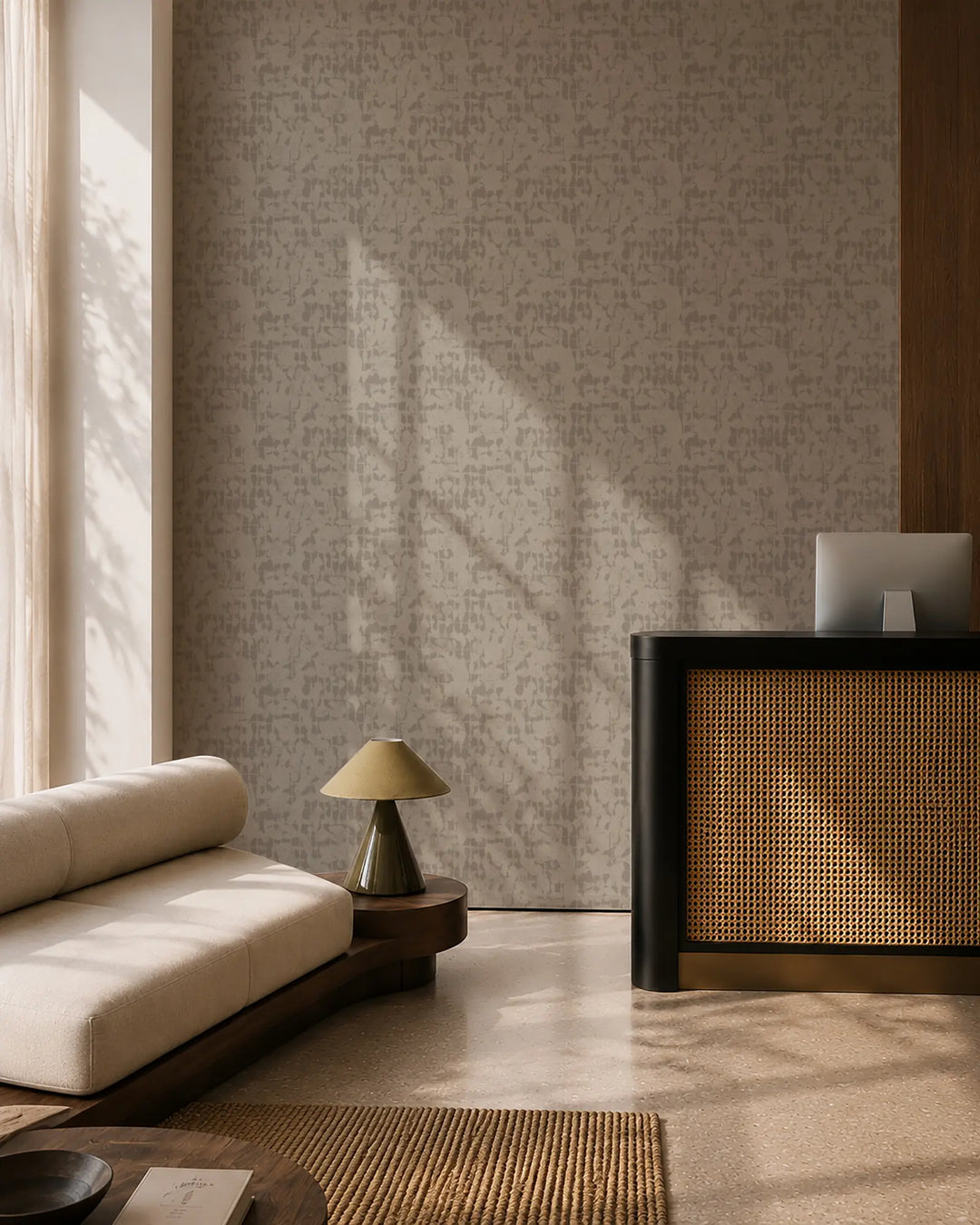 Broken Weave - Sand Wallpaper