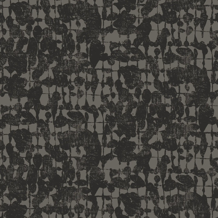 Broken Weave - Warm Black Wallpaper
