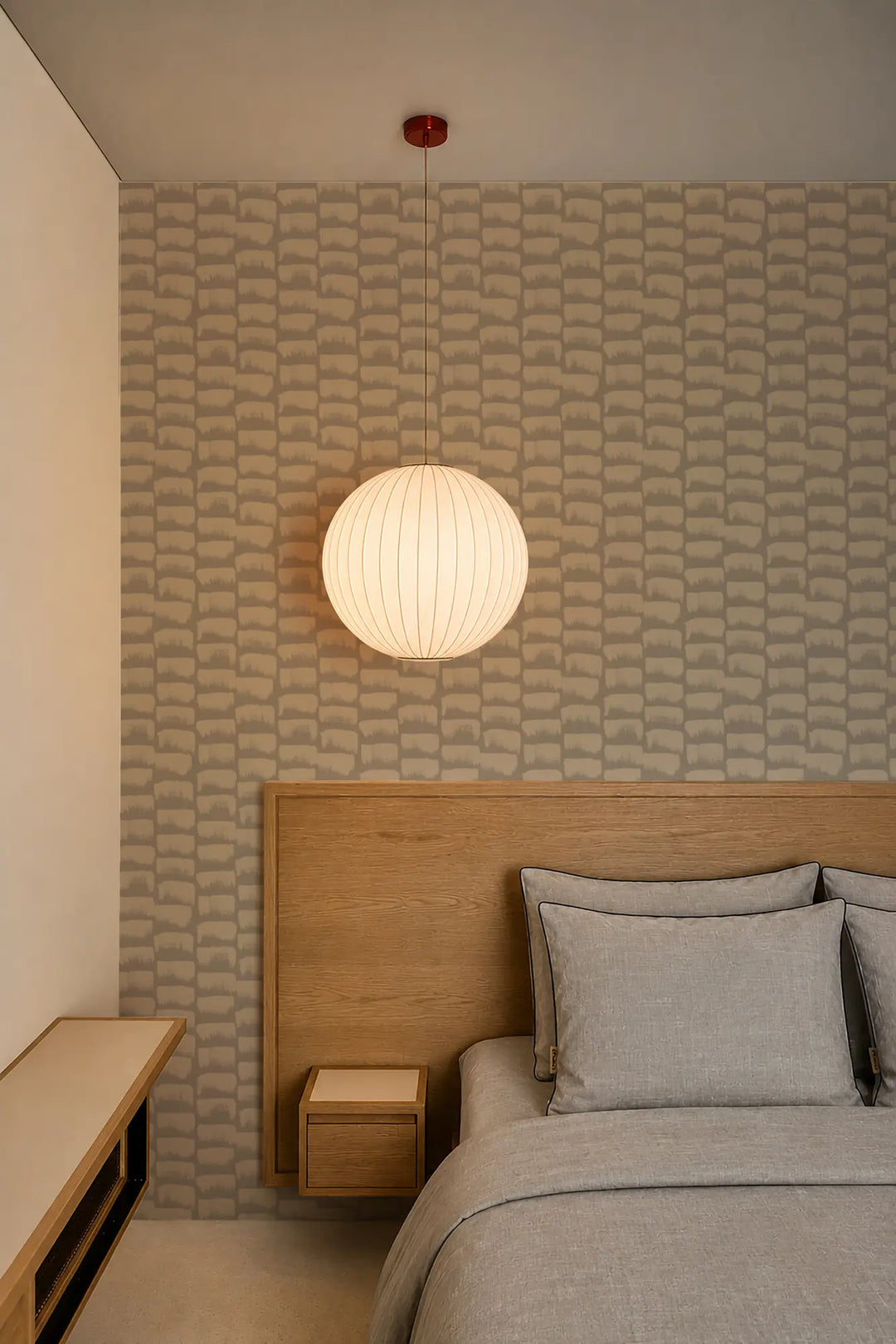 Brush Swatches - Gray Linen Wallpaper