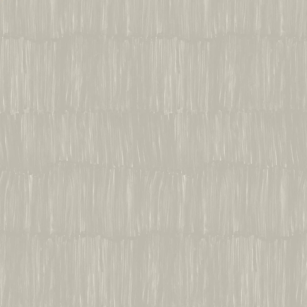Brushstroke Veil - Off White Wallpaper