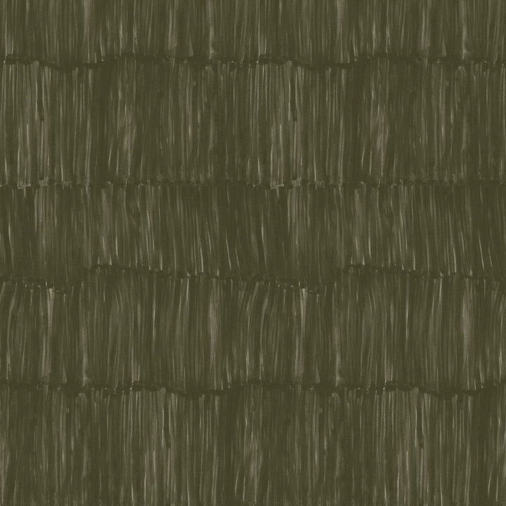Brushstroke Veil - Olive Wallpaper
