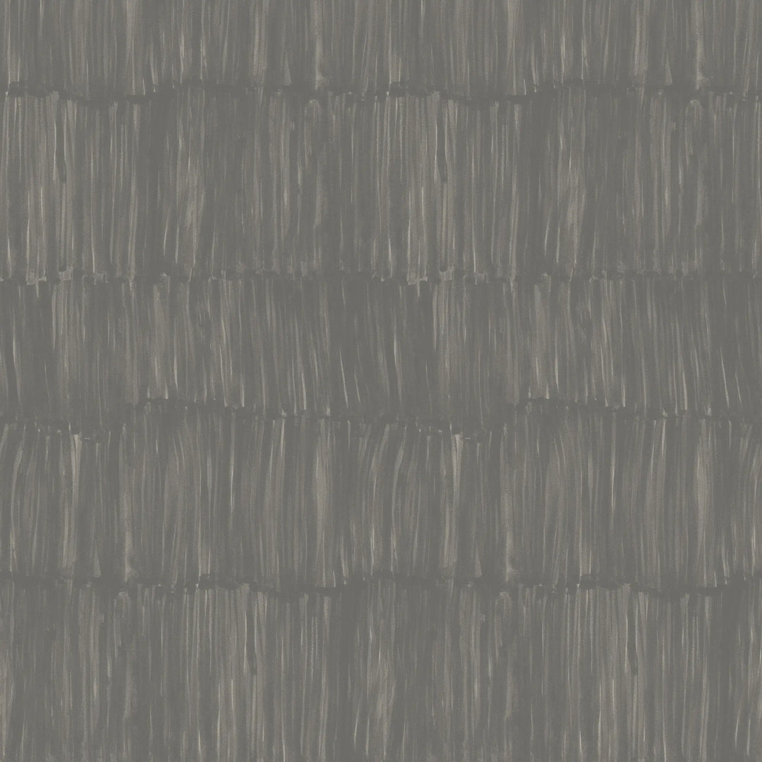 Brushstroke Veil - Stone Gray Wallpaper
