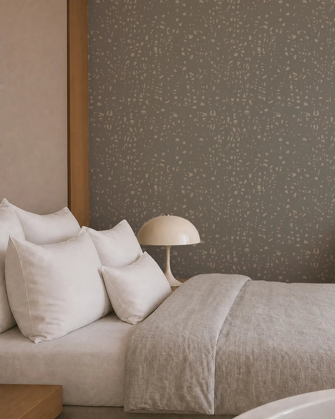 Network - Gray Linen Wallpaper