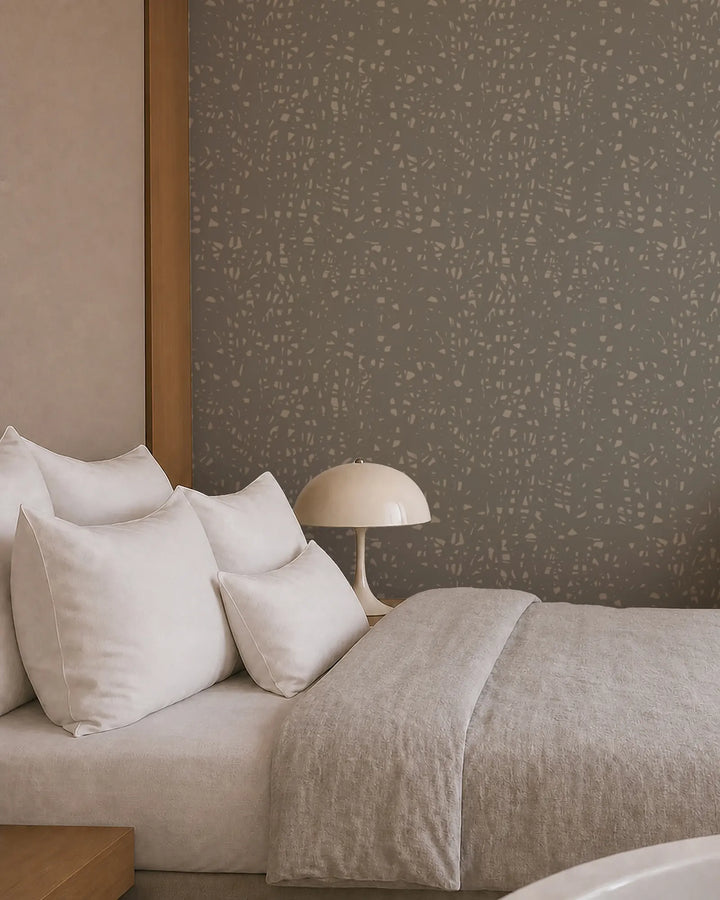 Network - Gray Linen Wallpaper