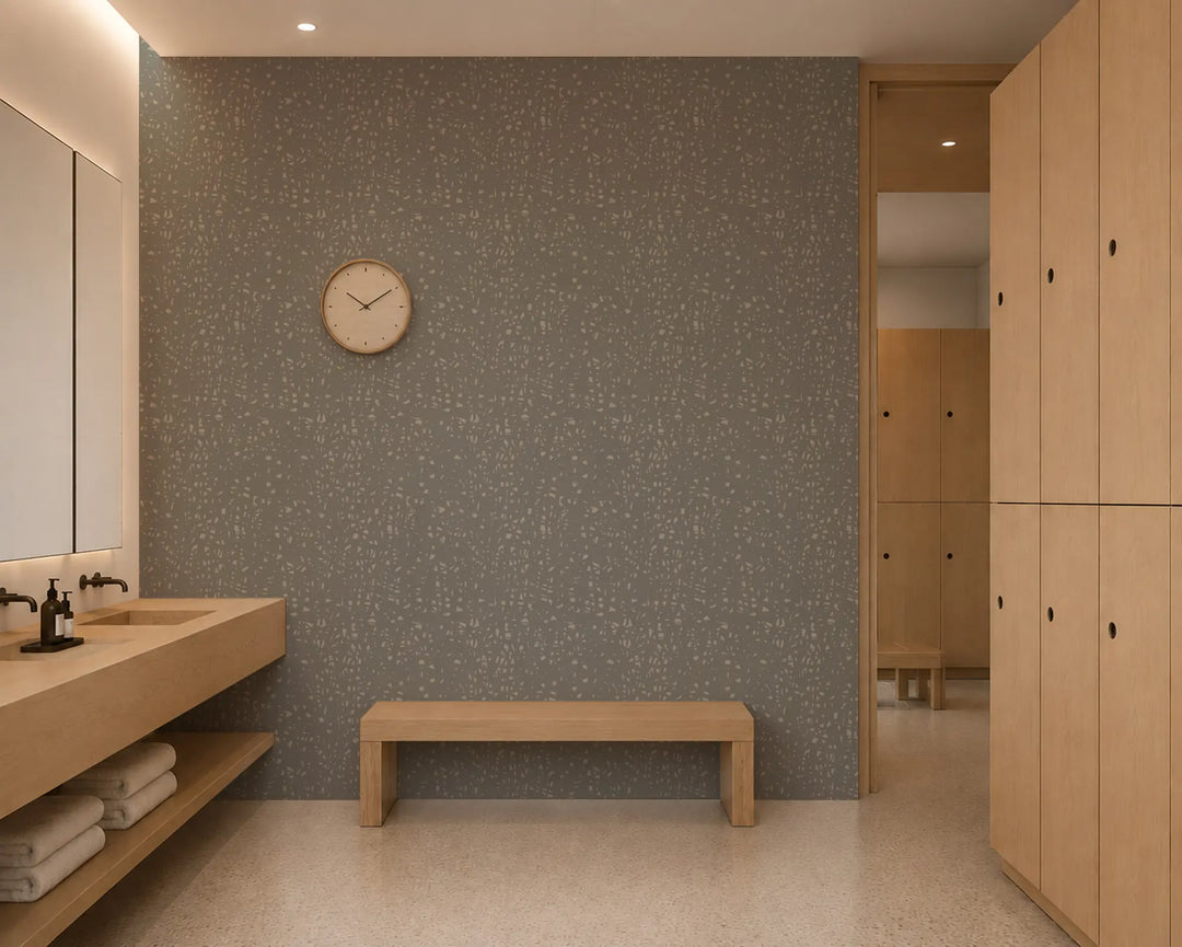 Network - Gray Linen Wallpaper