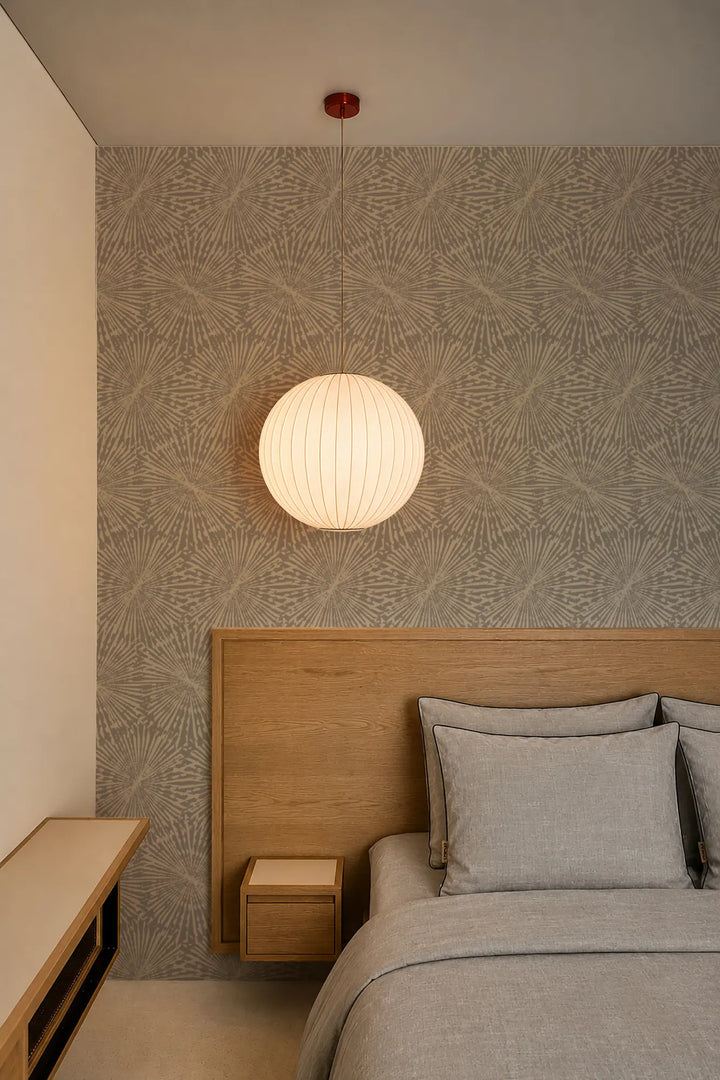 Painted Impact - Gray Linen Wallpaper