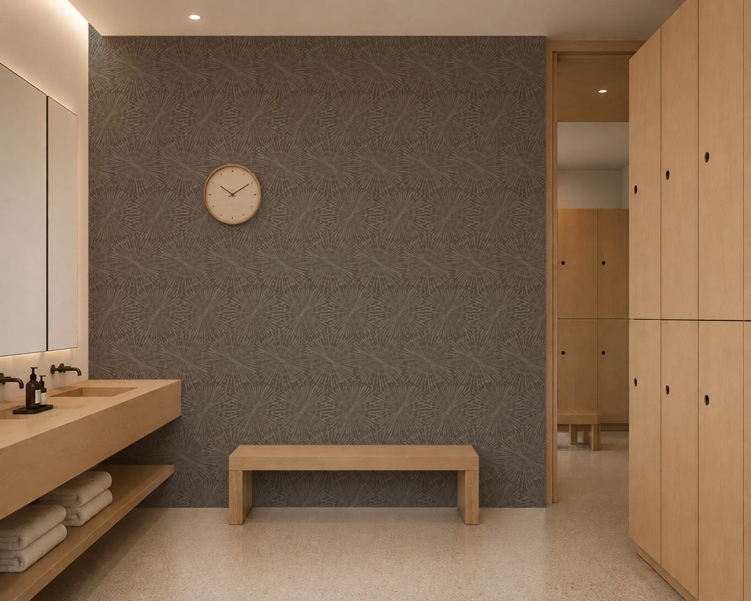 Painted Impact - Hardwood Wallpaper
