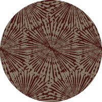 Painted Impact - Maroon Brown Wallpaper