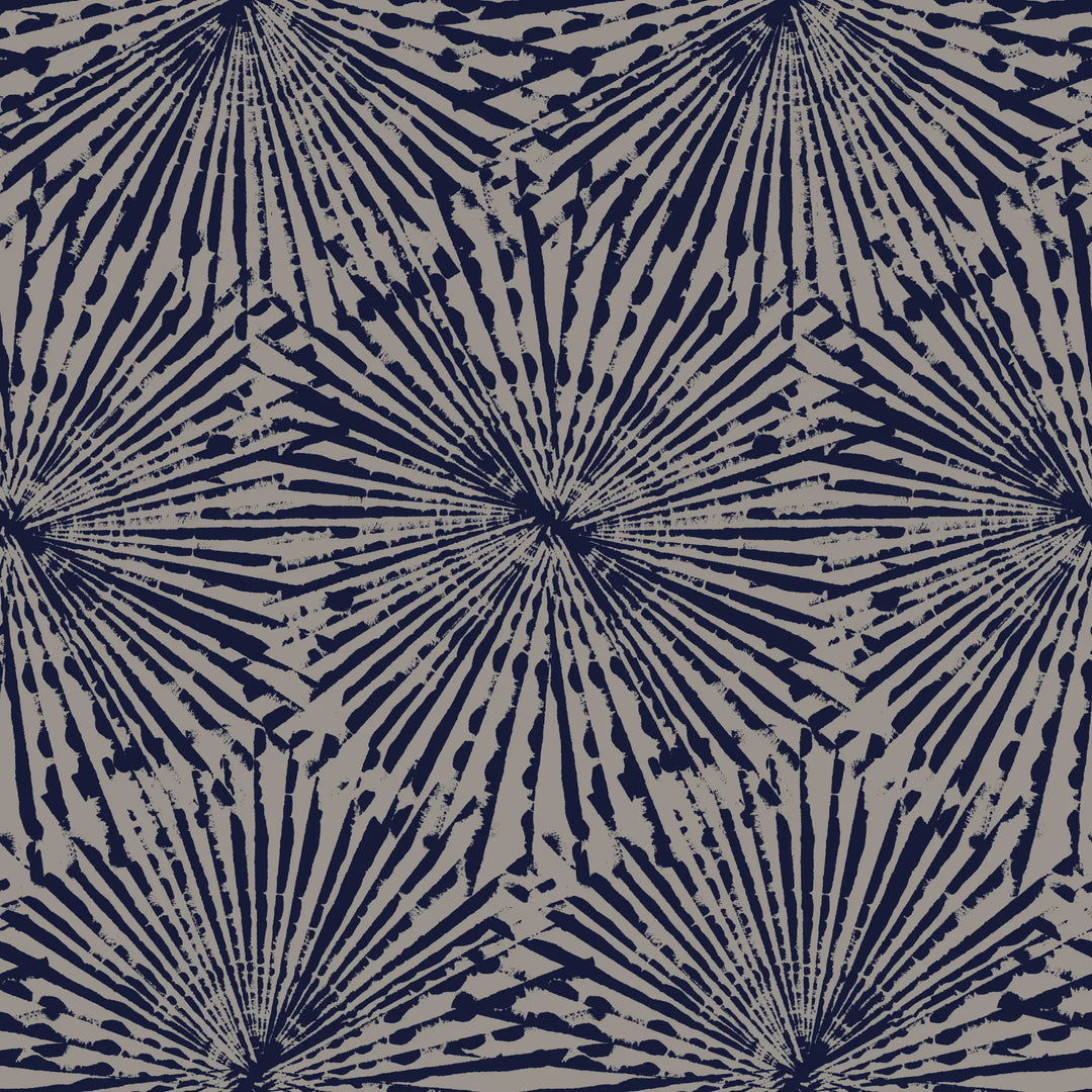 Painted Impact - Midnight Blue Wallpaper