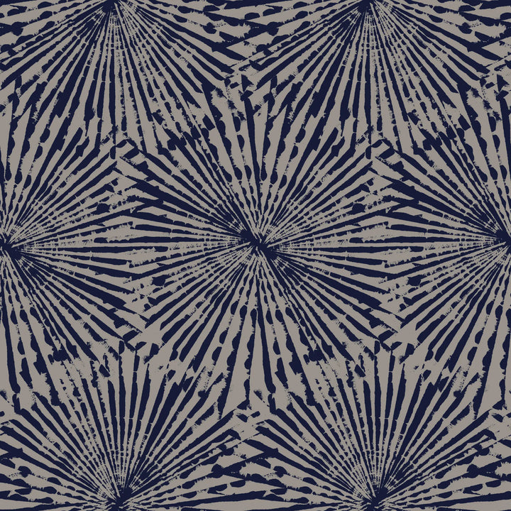 Painted Impact - Midnight Blue Wallpaper