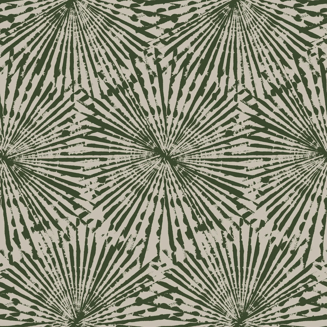 Painted Impact - True Green Wallpaper