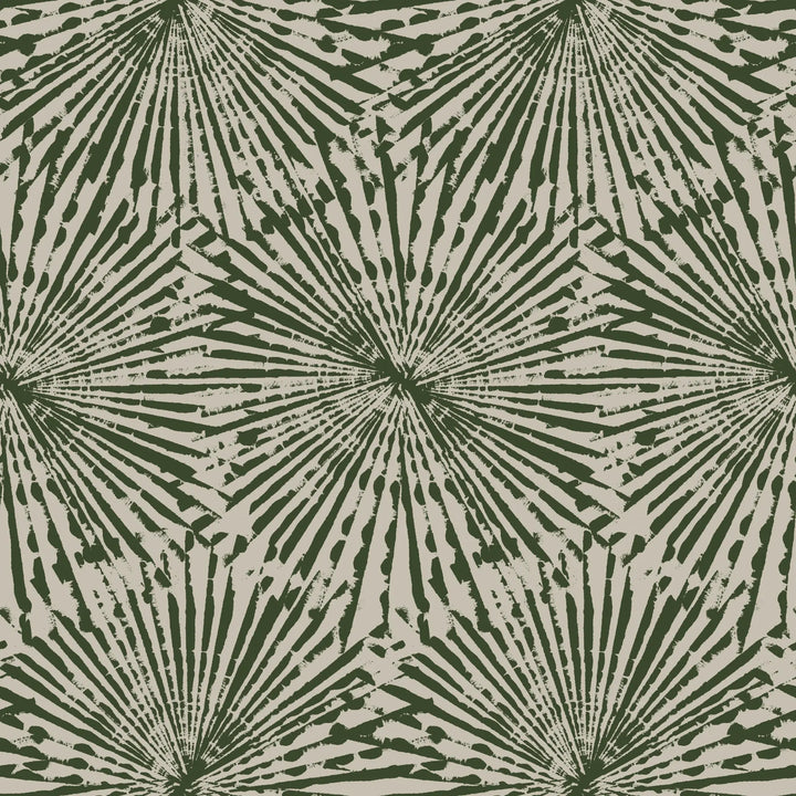 Painted Impact - True Green Wallpaper
