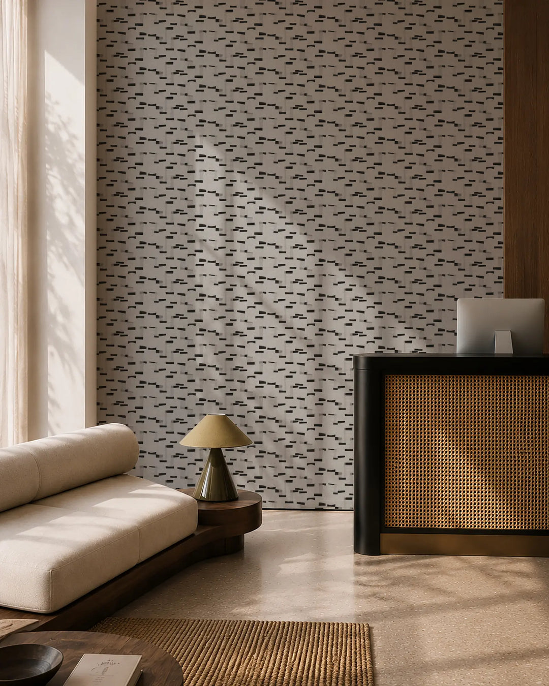 Paper Scraps - Newsprint Wallpaper