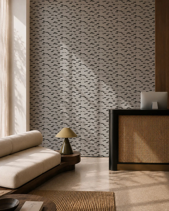 Paper Scraps - Newsprint Wallpaper
