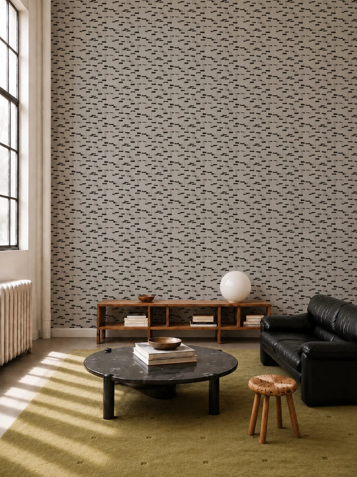 Paper Scraps - Newsprint Wallpaper