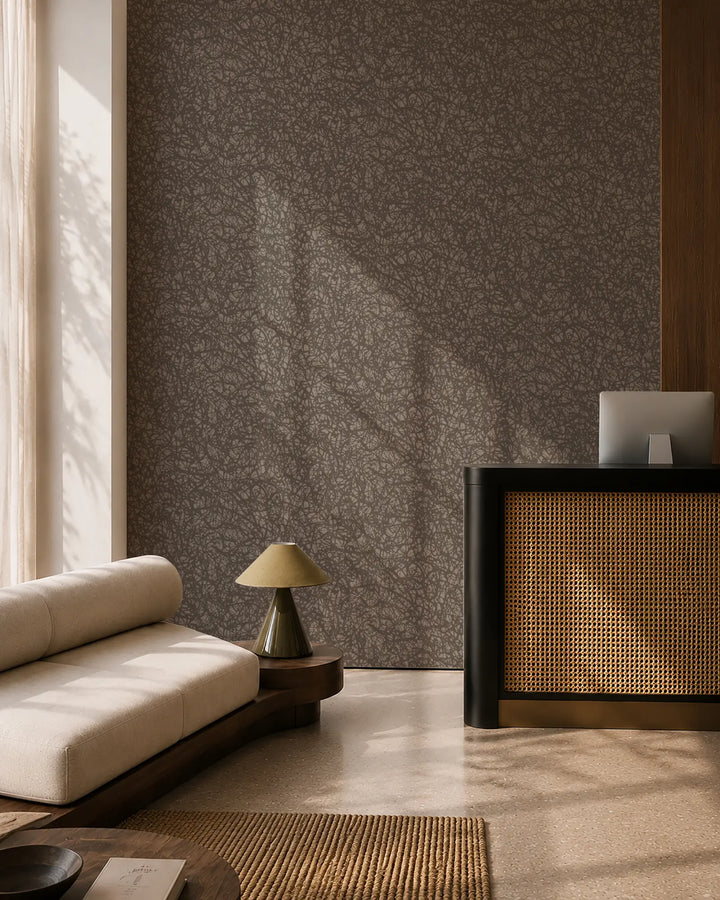Pigment Bloom - Hardwood Wallpaper