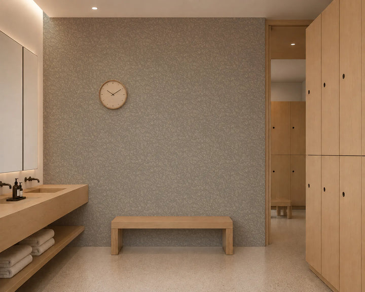 Pigment Bloom - Washed Linen Wallpaper
