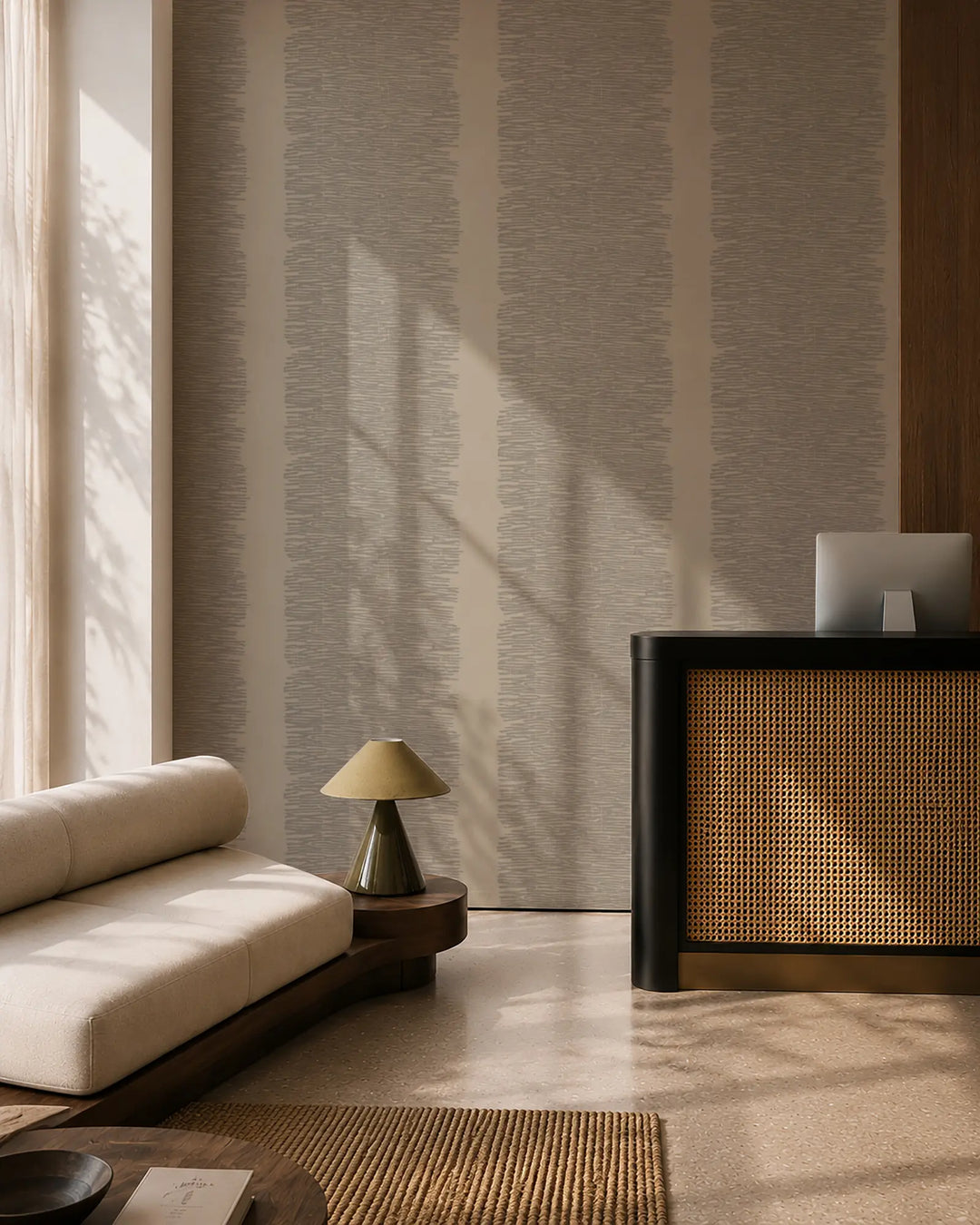 Ridgeline - Washed Linen Wallpaper