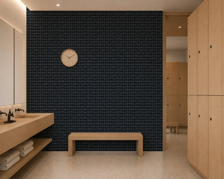 Signets - Midnight Blue Wallpaper