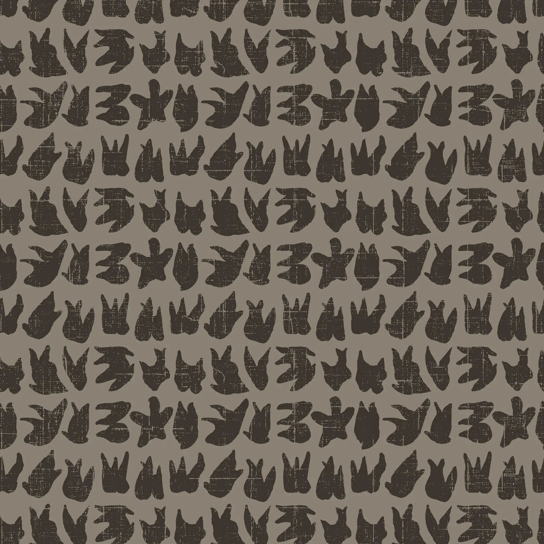 Signets - Taupe Wallpaper
