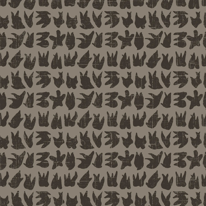 Signets - Taupe Wallpaper