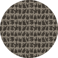 Signets - Maroon Brown Wallpaper