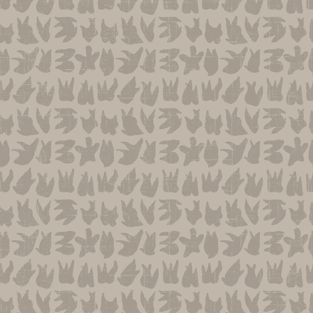 Signets - Washed Linen Wallpaper