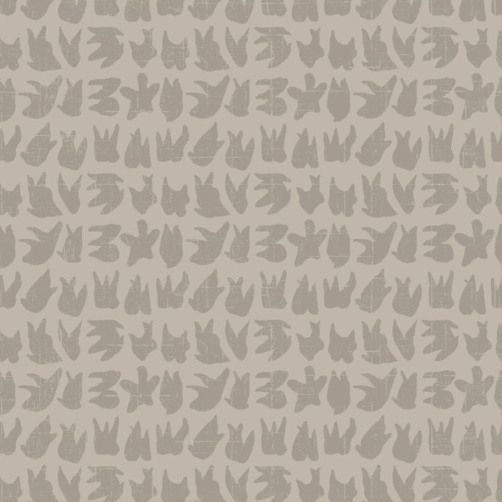 Signets - Washed Linen Wallpaper