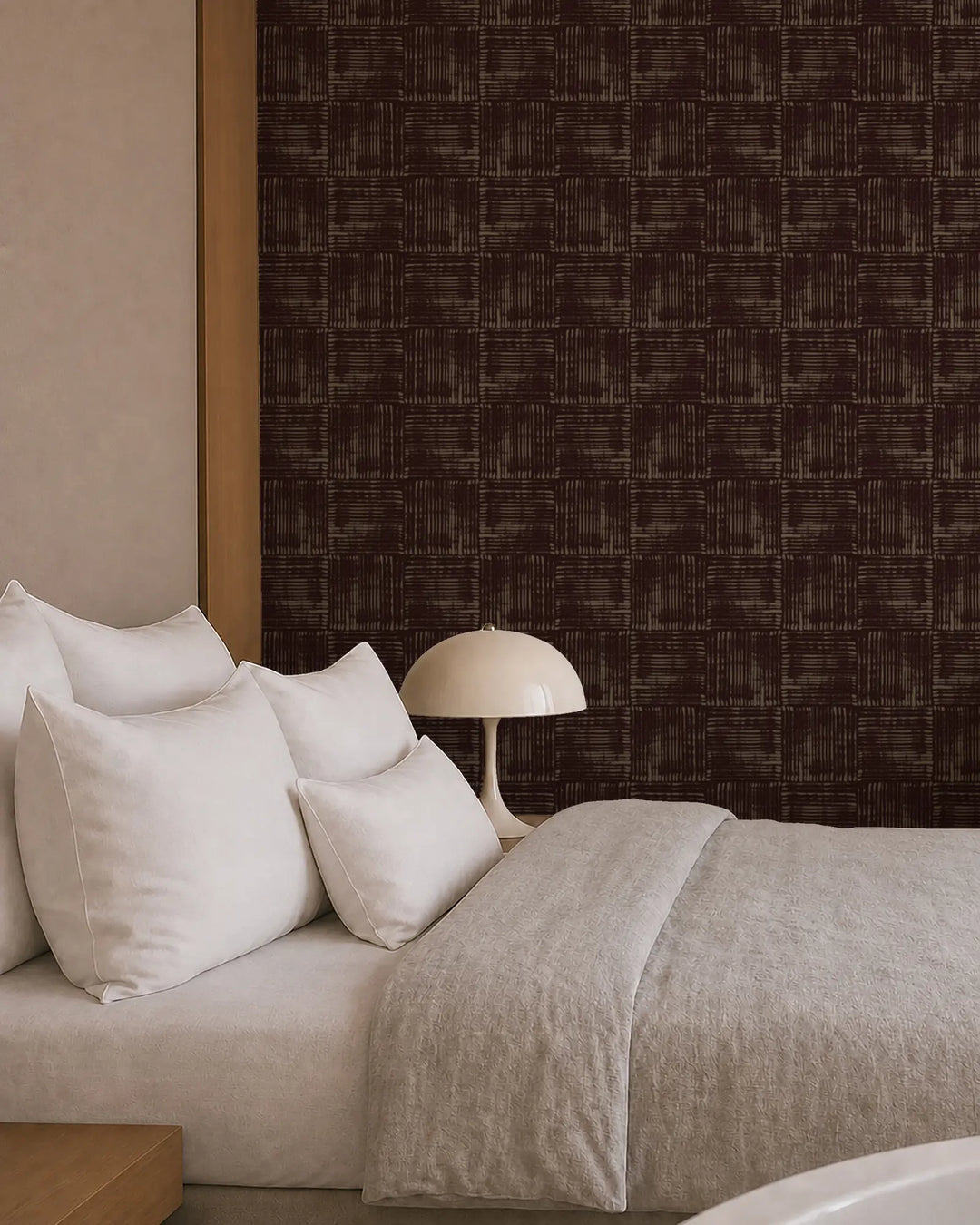 Studio Box - Maroon Brown Wallpaper