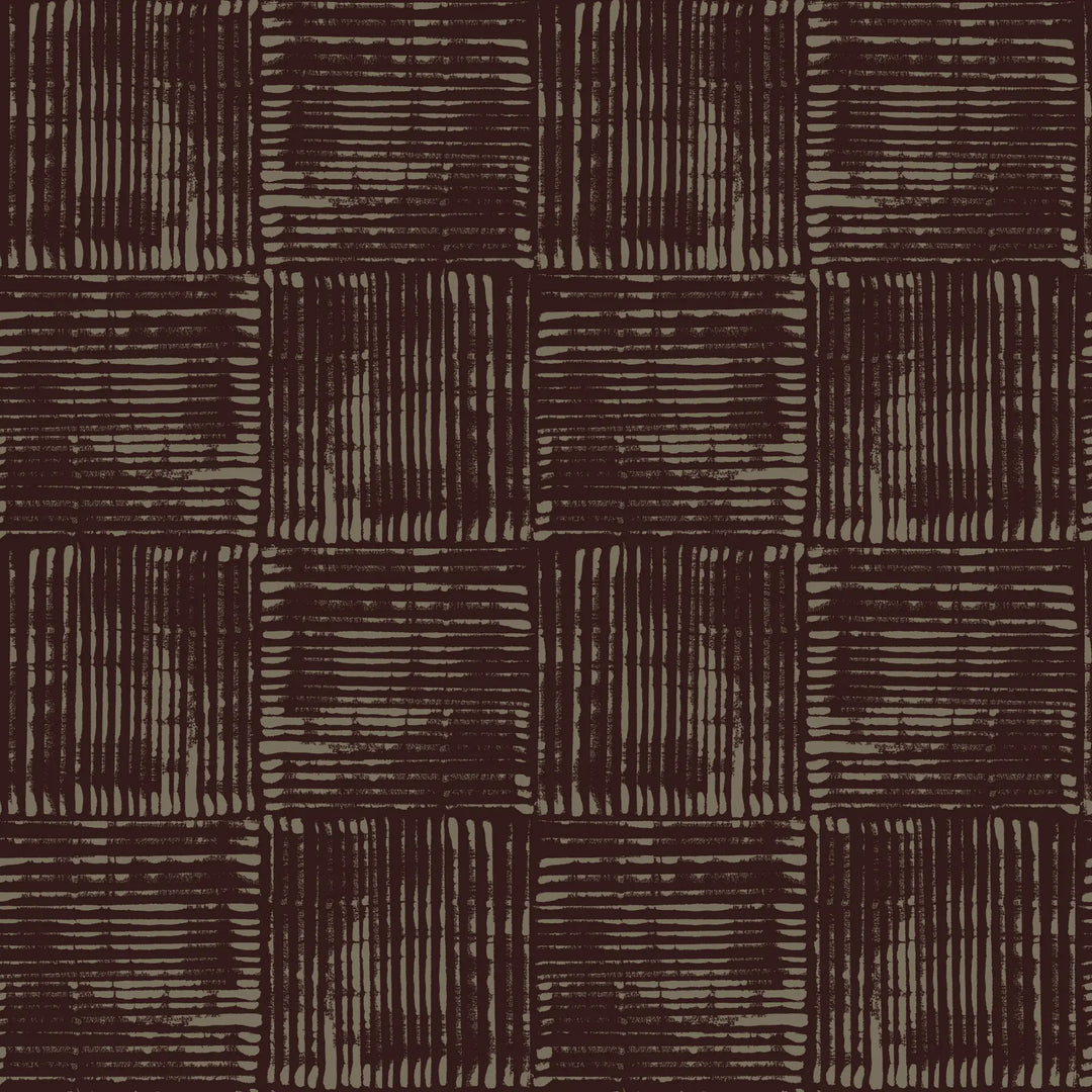 Studio Box - Maroon Brown Wallpaper