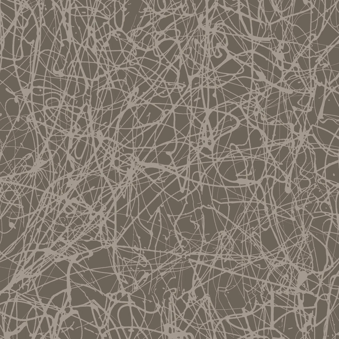 Tangled Paint - Hardwood Wallpaper