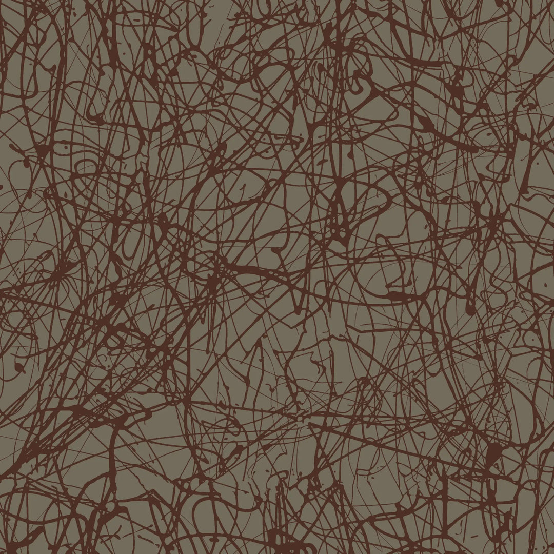 Tangled Paint - Sepia Wallpaper