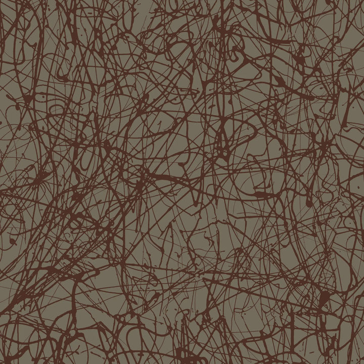 Tangled Paint - Sepia Wallpaper