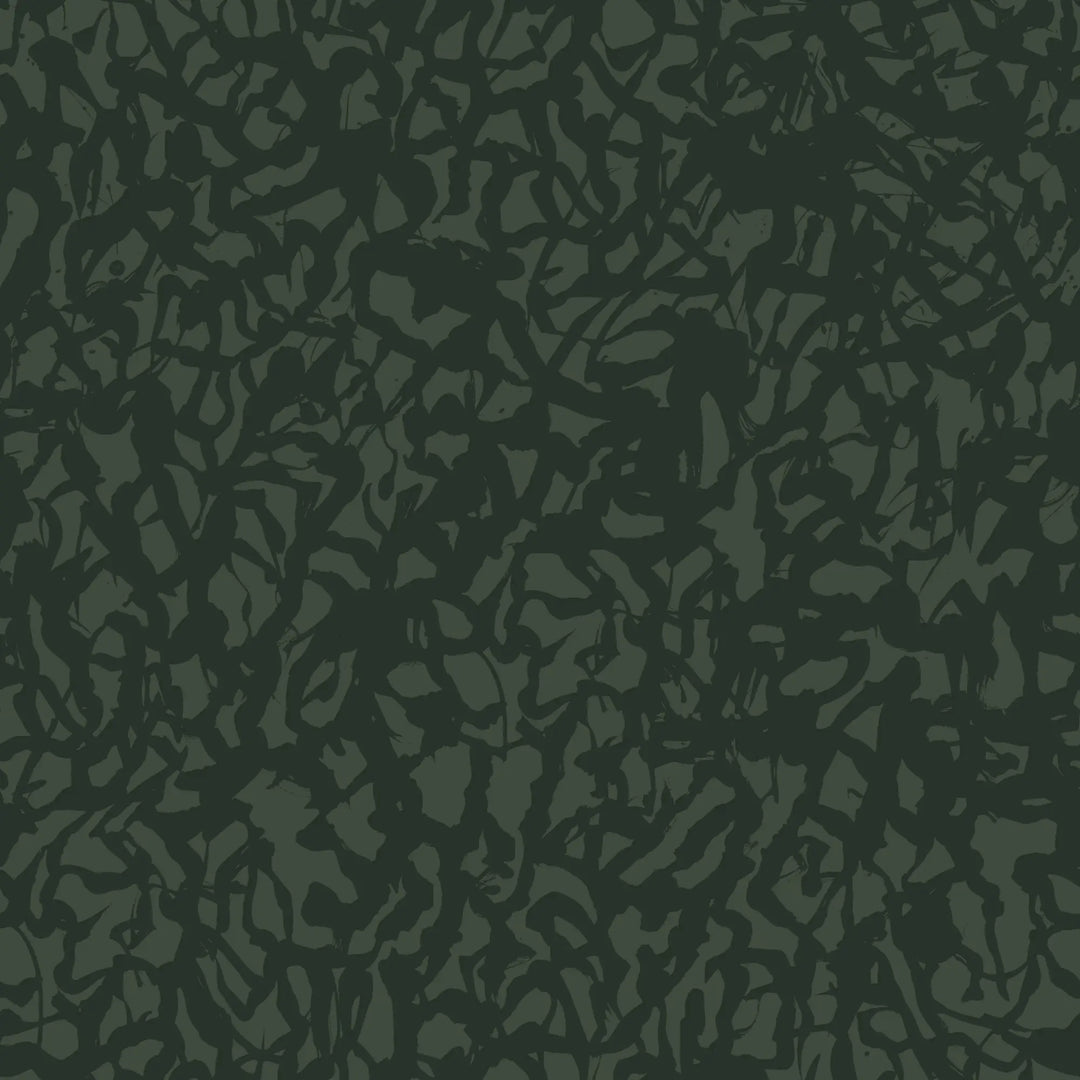 Wandering Brush - Cedar Green Wallpaper