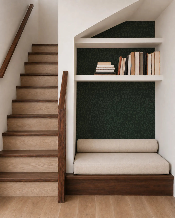 Wandering Brush - Cedar Green Wallpaper