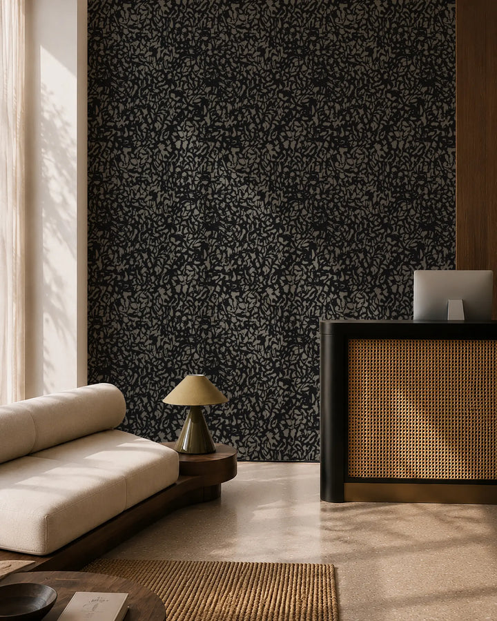 Wandering Brush - India Ink Wallpaper
