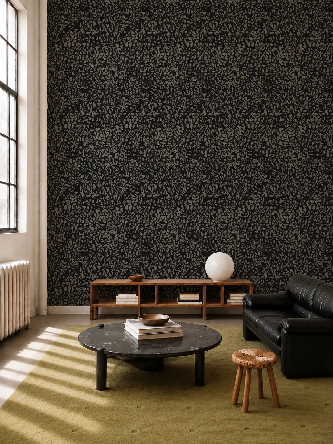 Wandering Brush - India Ink Wallpaper