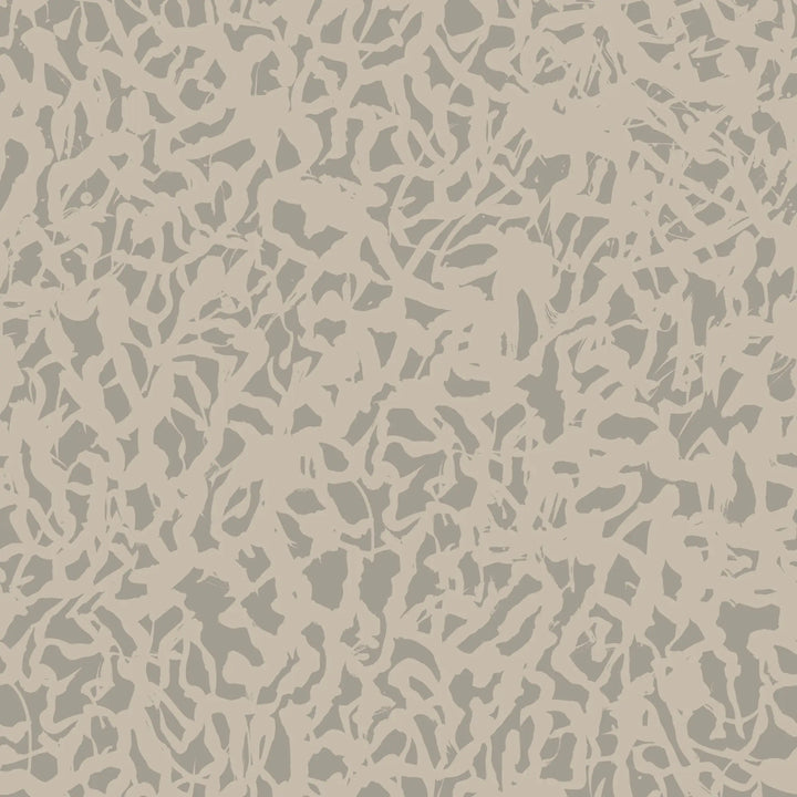 Wandering Brush - Washed Linen Wallpaper