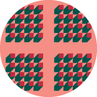Cubed - Melon Wallpaper