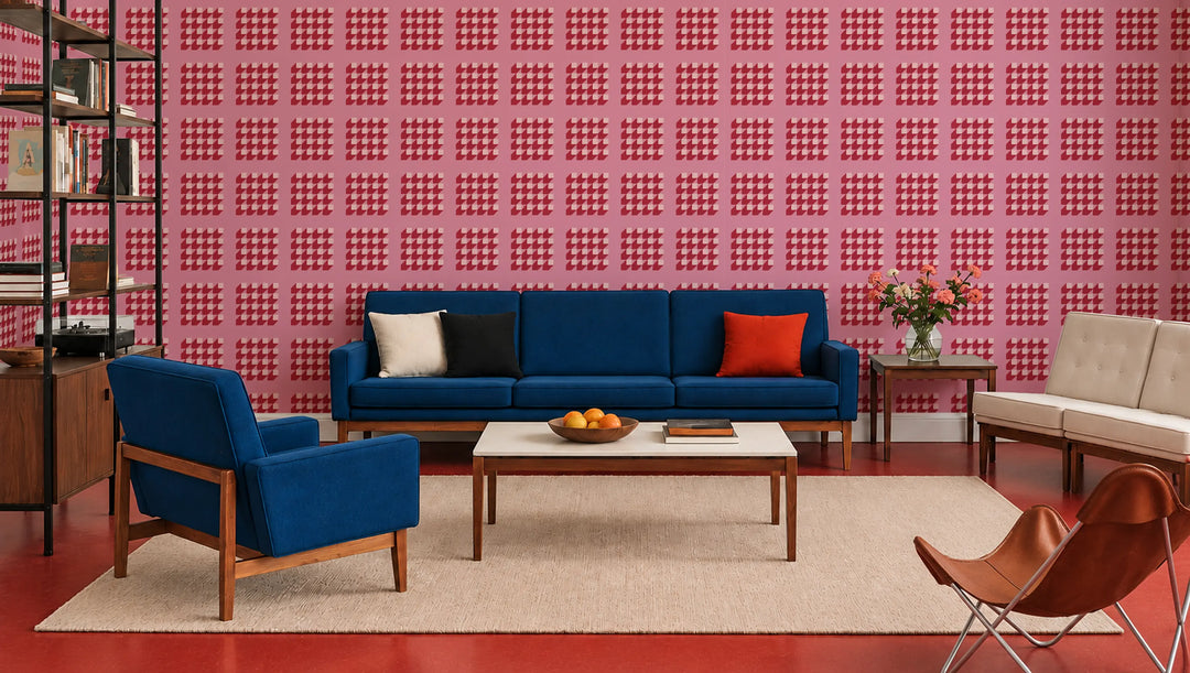 Cubed - Strawberry Wallpaper