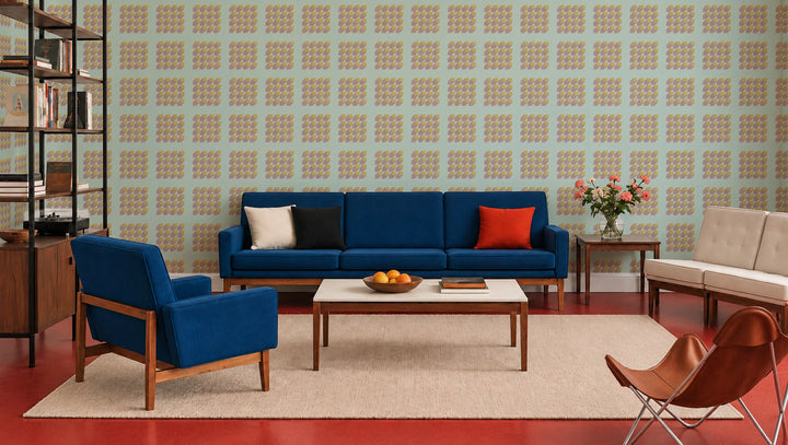 Cubed - Tea Room Wallpaper