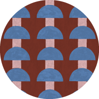 Mop Top - Copper Wallpaper