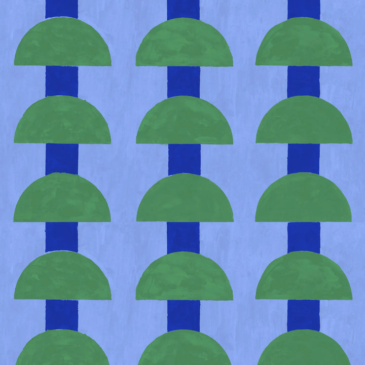 Mop Top - Building Block Wallpaper