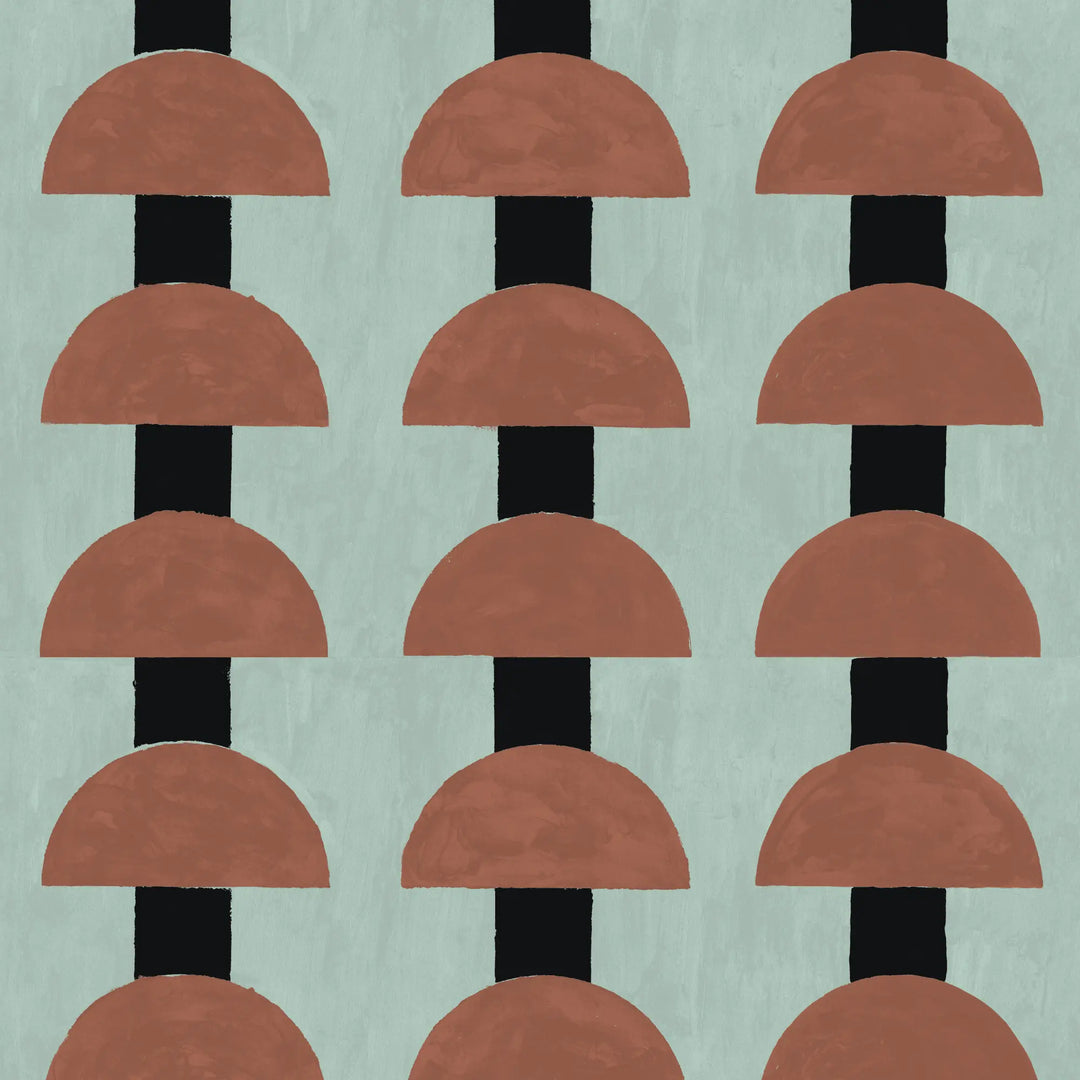Mop Top - Copper Wallpaper